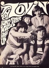 John Sebastian with his band, The Lovin' Spoonful (Image via Freak Out, U.S.A. 1967)